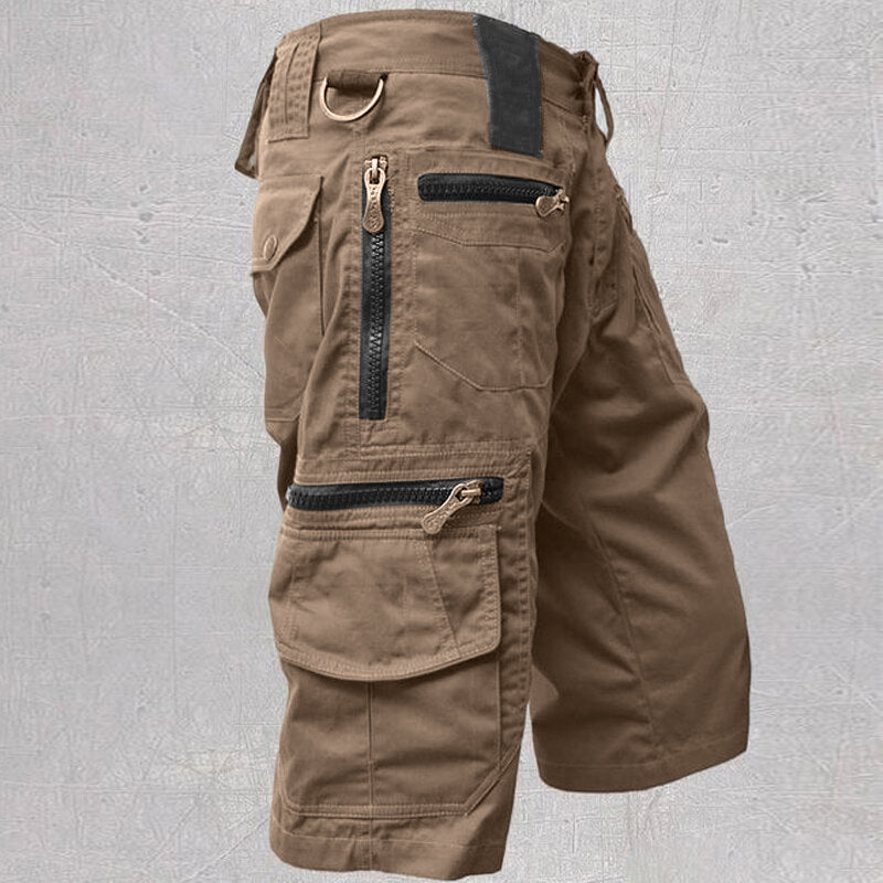 Taktische Cargo-Shorts für Herren – Mehrere Reißverschlusstaschen