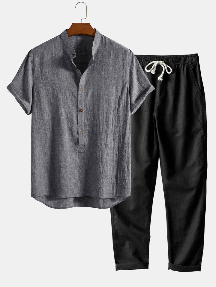 The Amalfi - Short-Sleeved Set