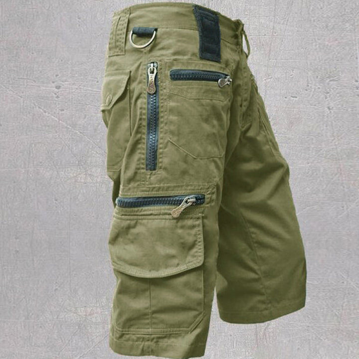 Taktische Cargo-Shorts für Herren – Mehrere Reißverschlusstaschen