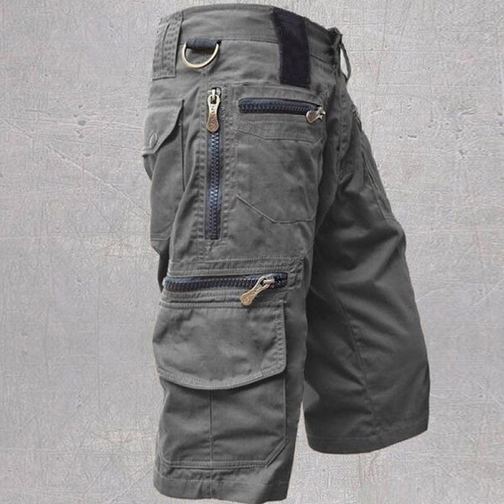 Taktische Cargo-Shorts für Herren – Mehrere Reißverschlusstaschen