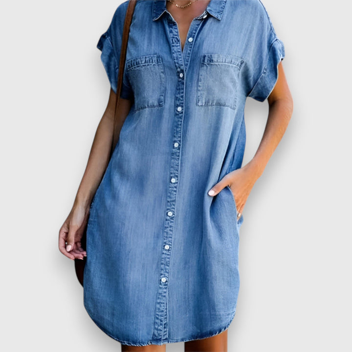 Indigo Days – Jeanshemdkleid