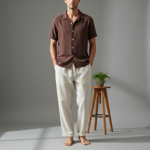 Men’s Casual Two-Piece Outfit | Relaxed Summer