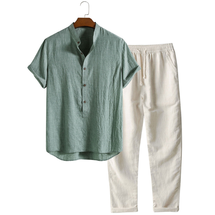 The Amalfi - Short-Sleeved Set