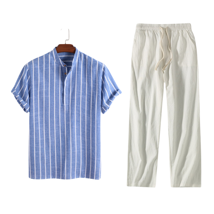 The Amalfi Mist - Linen Outfit
