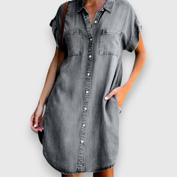 Indigo Days – Jeanshemdkleid