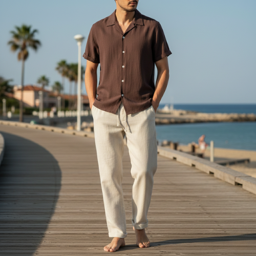 Men’s Casual Two-Piece Outfit | Relaxed Summer