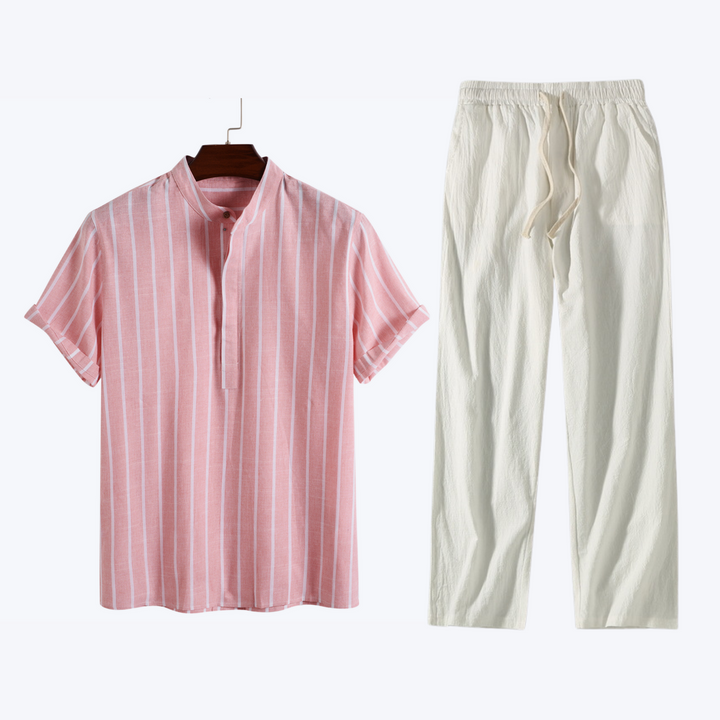 The Amalfi Mist - Linen Outfit