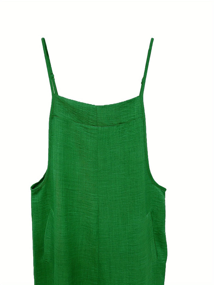 Annia – Lässiger Overall mit weitem Bein und Taschen