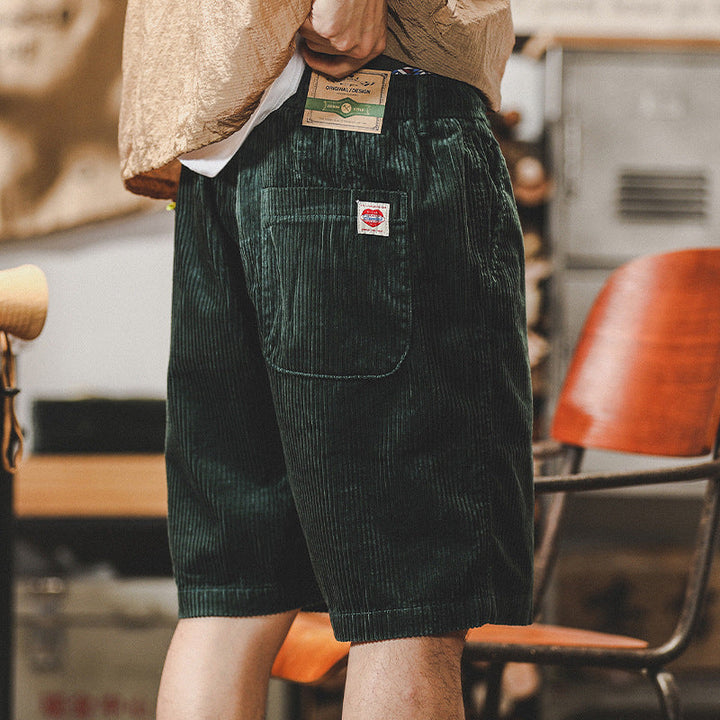 Lässige Shorts für Herren – Elastischer Bund – Leichtes, atmungsaktives Gewebe – Passform mit Kordelzug