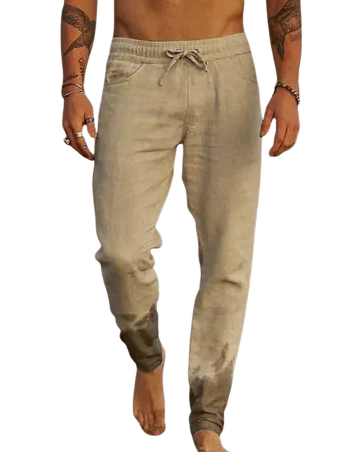 Strandhose aus Leinen