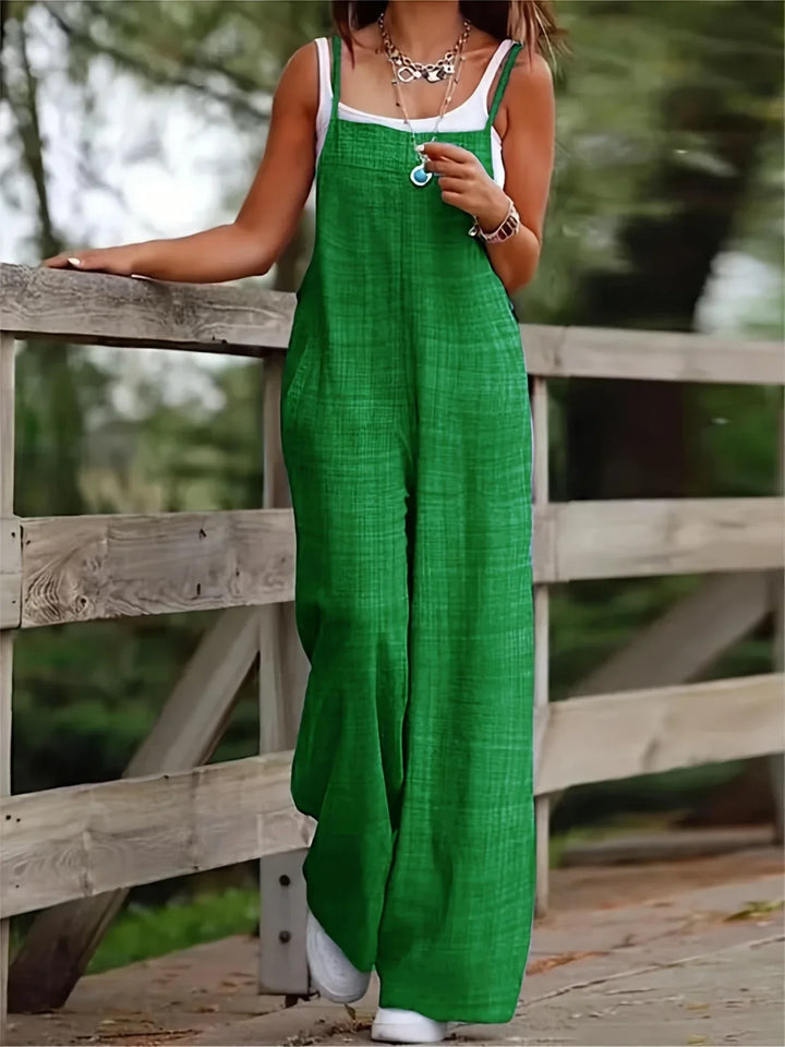 Annia – Lässiger Overall mit weitem Bein und Taschen
