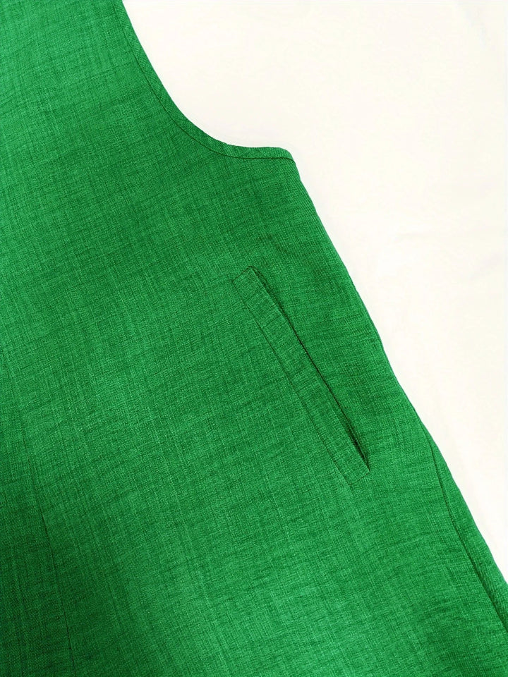 Annia – Lässiger Overall mit weitem Bein und Taschen
