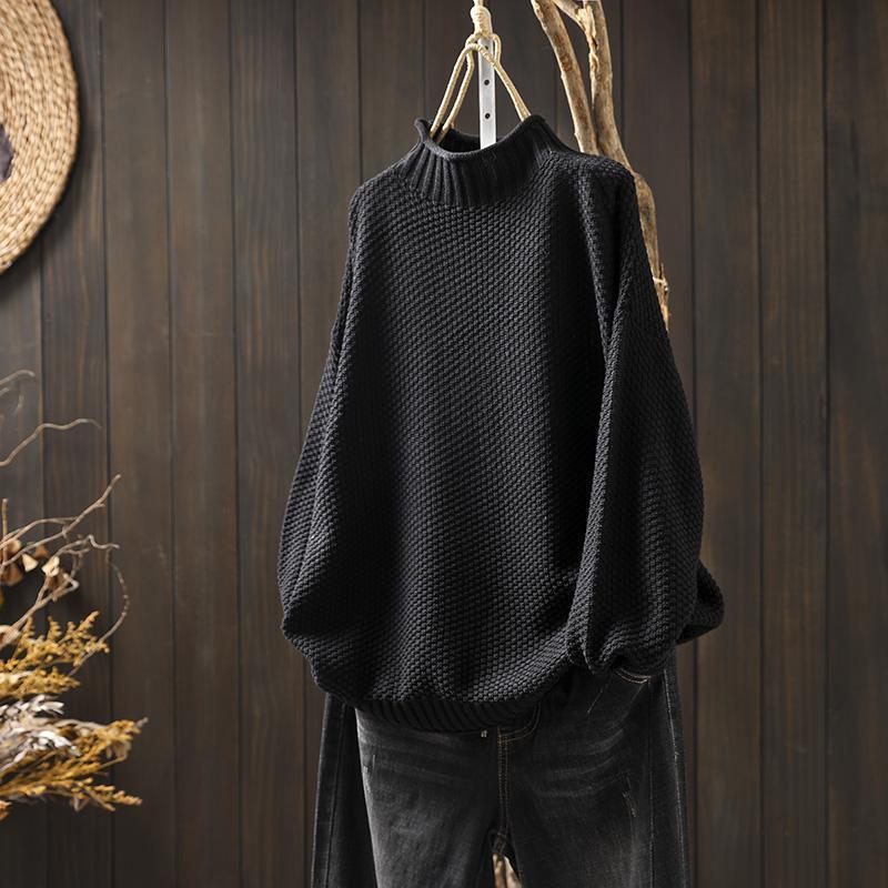 Mina - Rollkragenpullover aus Strick
