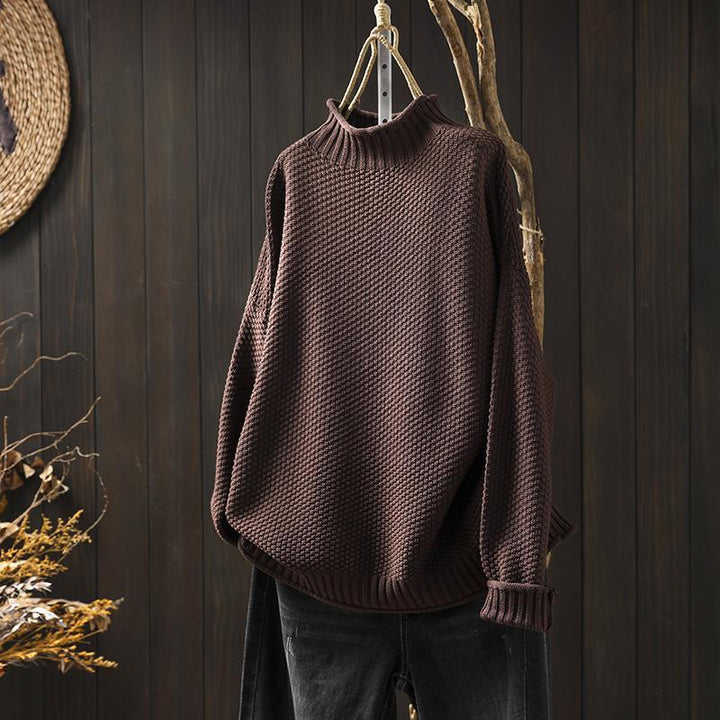 Mina - Rollkragenpullover aus Strick