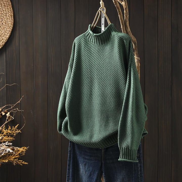 Mina - Rollkragenpullover aus Strick