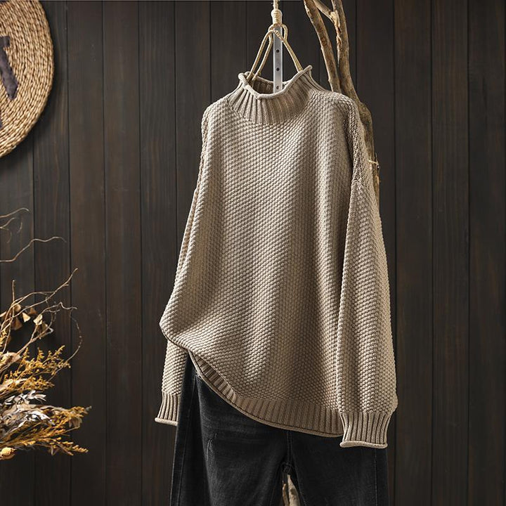 Mina - Rollkragenpullover aus Strick