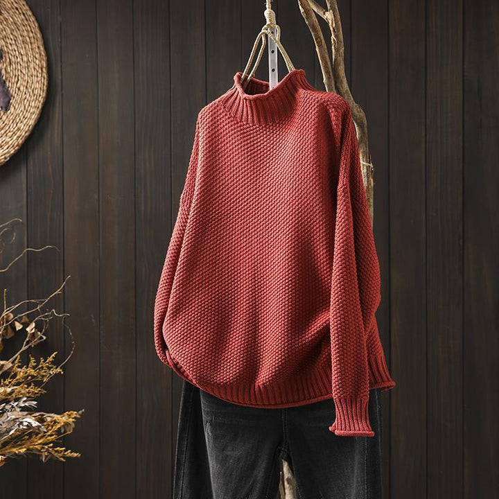 Mina - Rollkragenpullover aus Strick